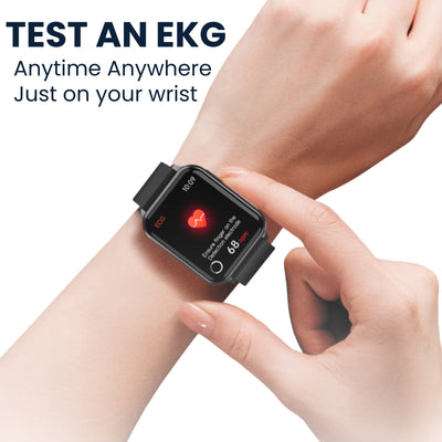 Coxsmart G10-RIG With ECG Heart Rate Blood Oxygen Sleep Monitoring Health SmartWatch