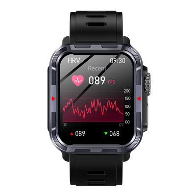 Coxsmart VEE PRO Rugged Sports Smartwatch for Body composition ECG Blood pressure heart rate monitoring- Health Companion